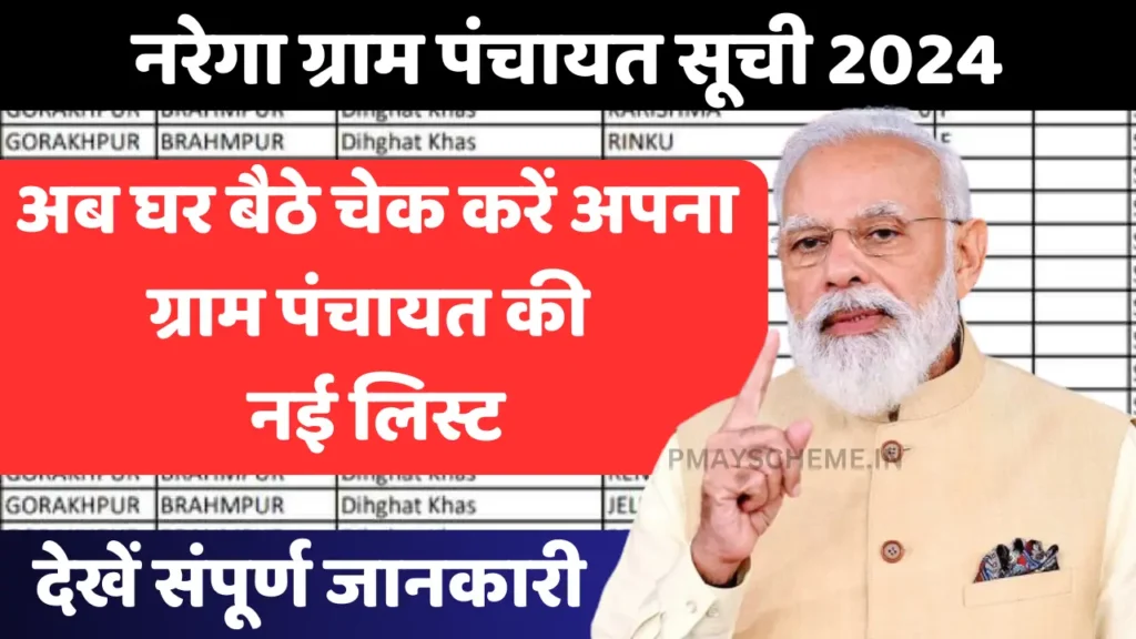 NREGA Gram Panchayat List 2024